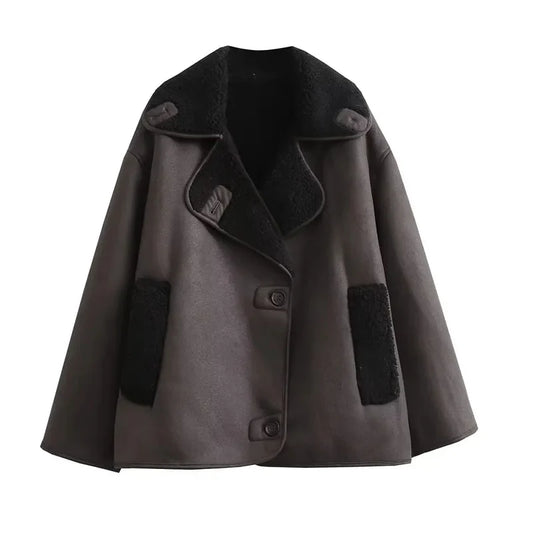 Chaqueta de piel sintética Mireia