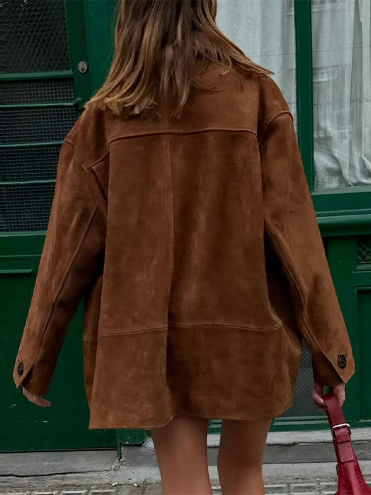 Chaqueta holgada Antonia Brown