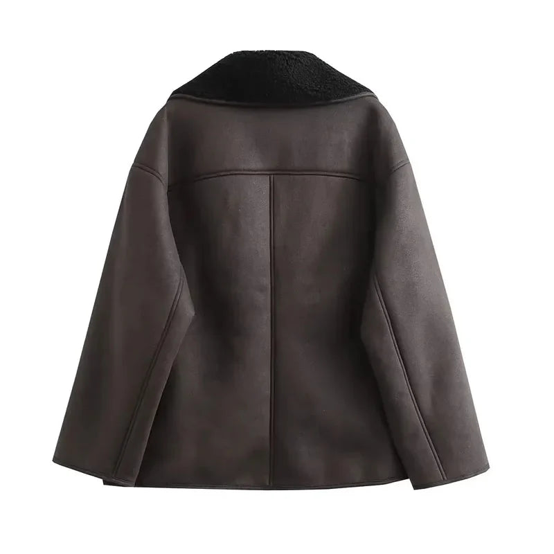 Chaqueta de piel sintética Mireia