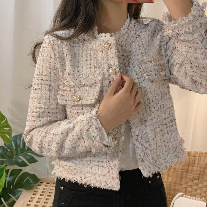 Chaqueta Loreen de tweed