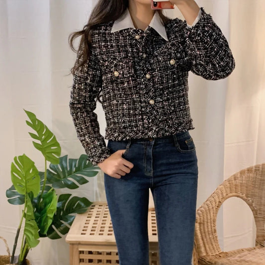 Chaqueta Loreen de tweed