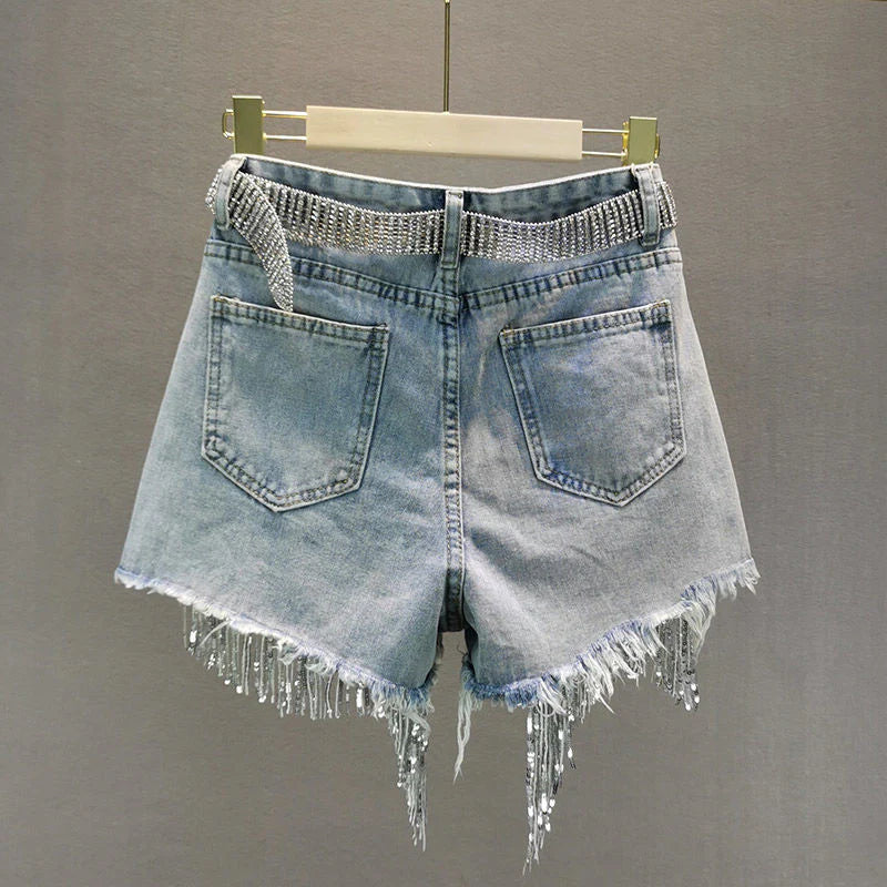 Pantalones cortos vaqueros